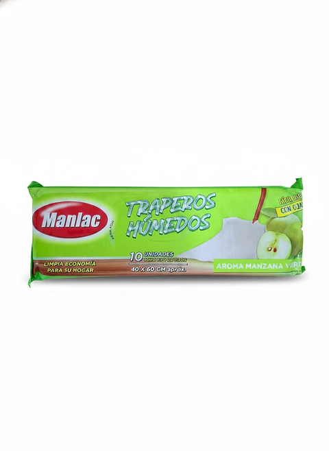Trapero Húmedo Manlac Manzana ( 3 UD )