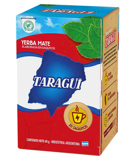 Yerba Mate en Saquitos Taragui ( 4 x 20 UD )