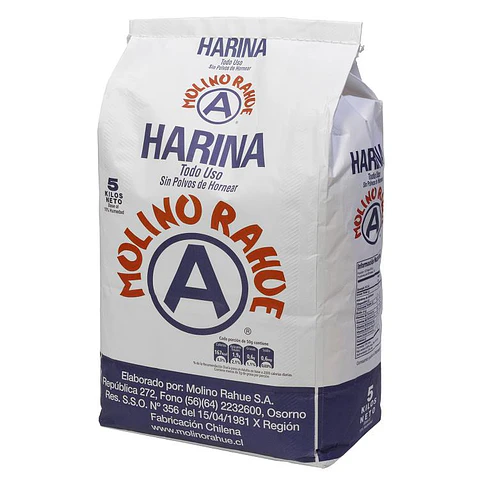 Harina Rahue Bolsa Papel ( 5 KG )