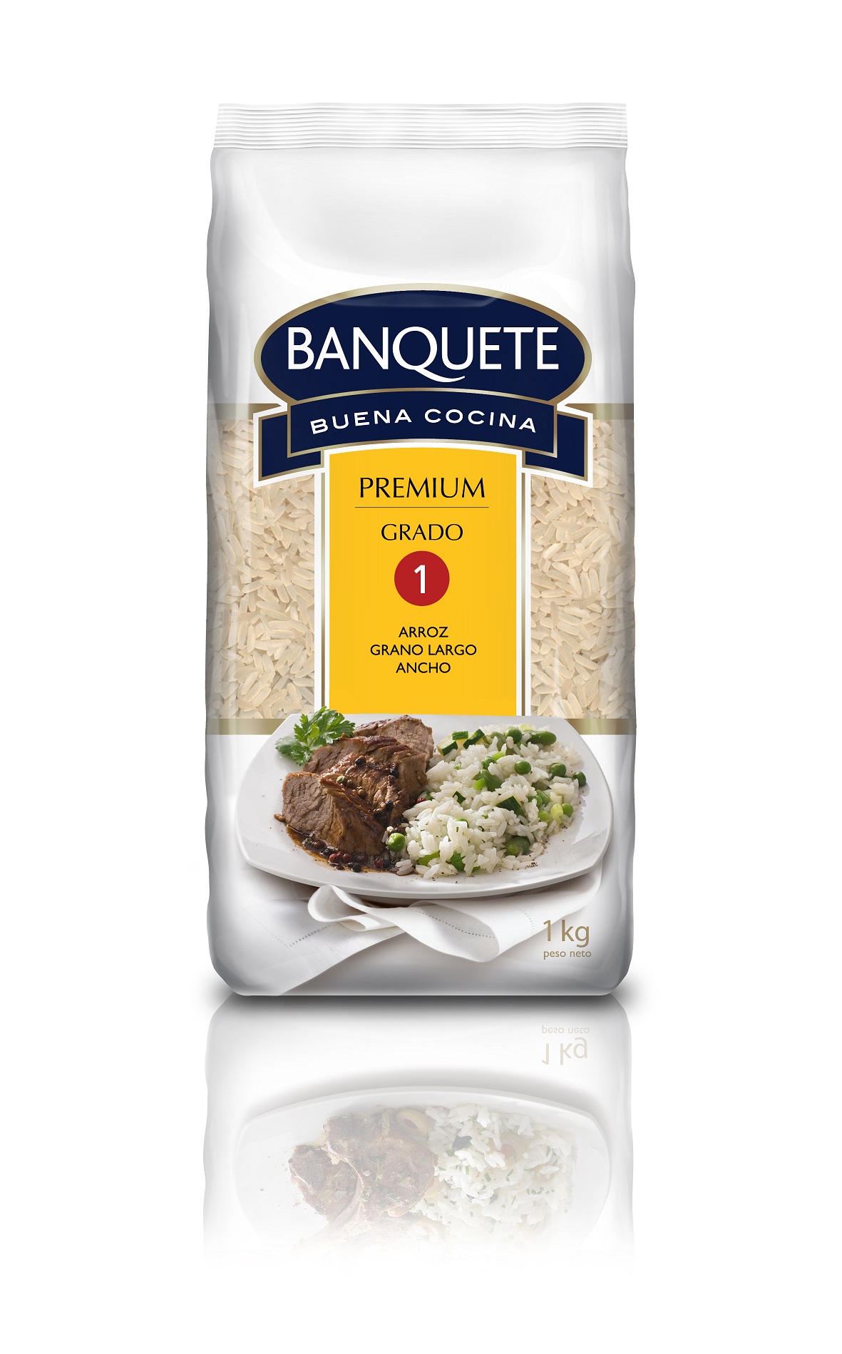 Arroz Grado 1 Premium Banquete ( 5 x 1 KG ) 1