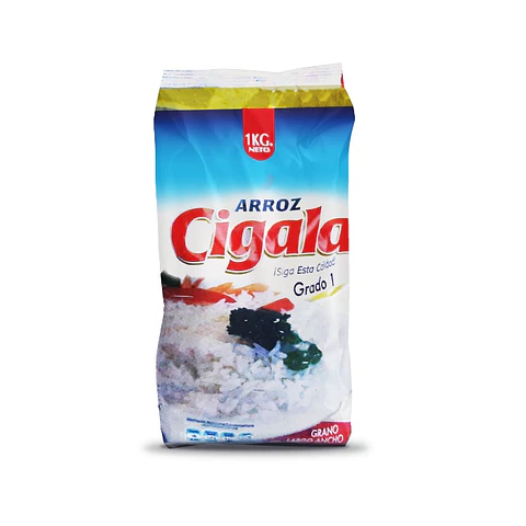 Arroz La Cigala Grado 1 ( 5 x 1 KG )
