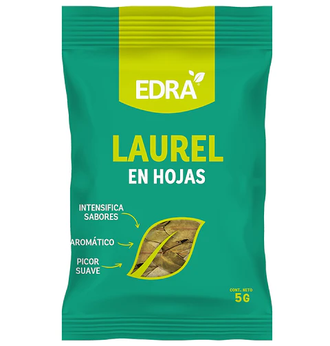 Laurel en Hojas Edra ( 5 x 5 G )
