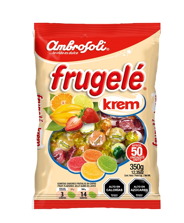 Gomitas Frugelé Krem Ambrosoli ( 350 G ) 1