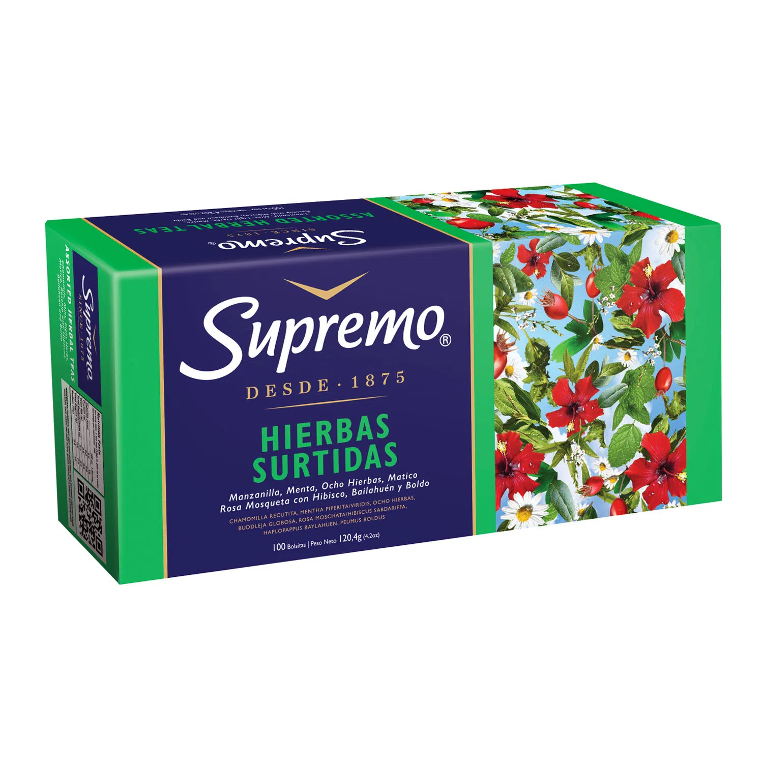 Infusión de Hierbas Surtidas Supremo ( 2 x 100 Bolsitas ) 1