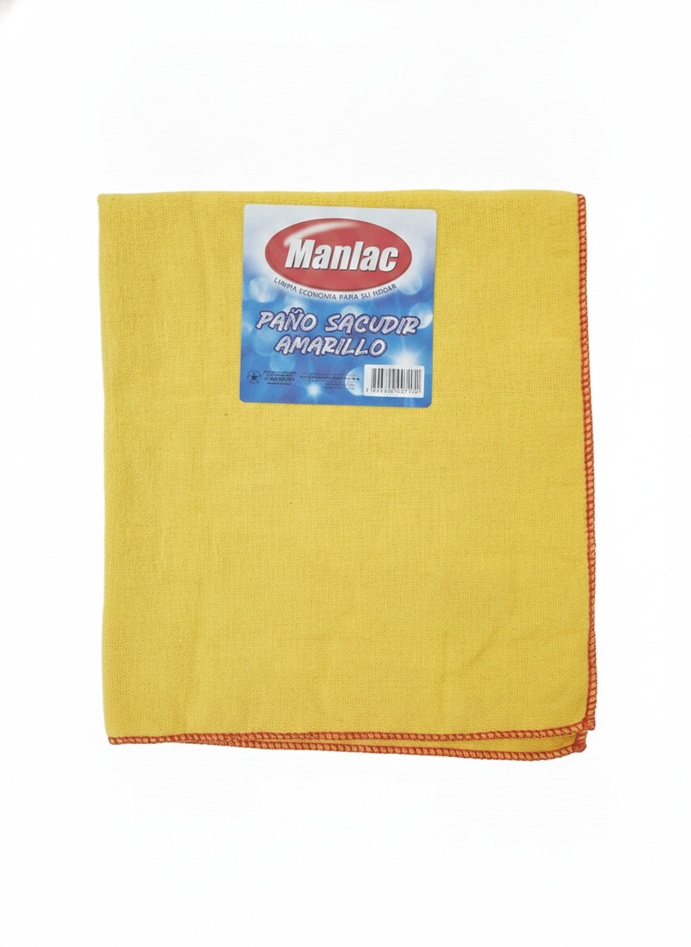 Paño Franela Amarilla Manlac ( 5 x 1 UD )