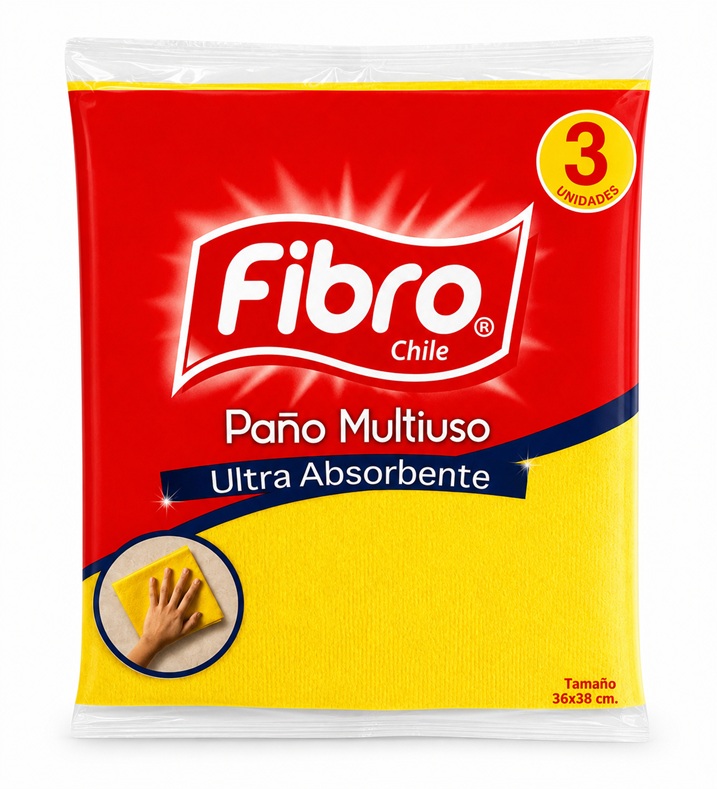 Paño Multiuso Fibro ( 5 x 3 UD ) 1