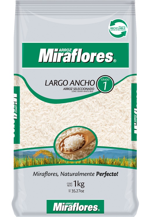 Arroz Grado 1 Miraflores ( 5 x 1 KG ) 1