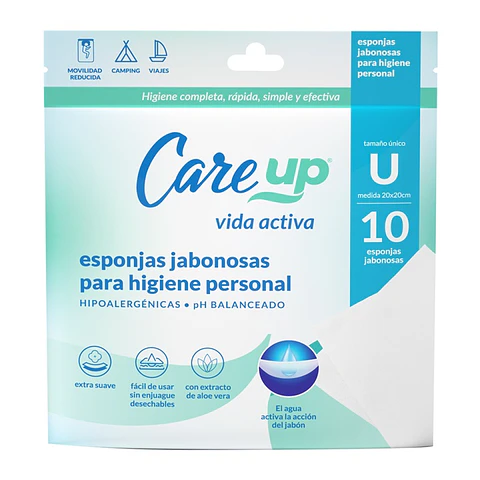 Esponjas Jabonosas Adulto Mayor ( 10 UD )