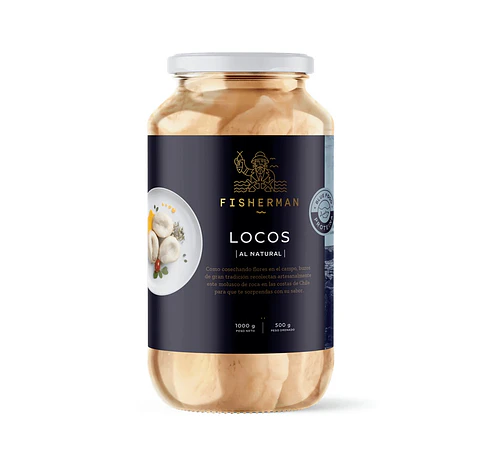 Locos al Natural Fisherman ( 1 KG )