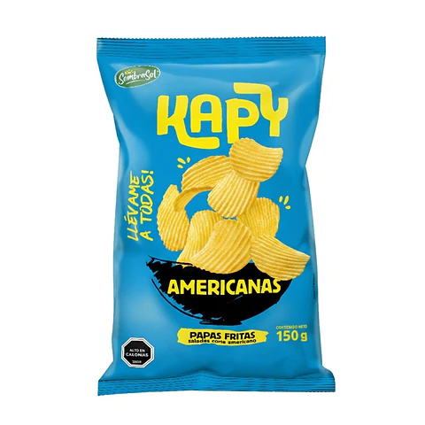 Papas Fritas Kapy Americanas Sembrasol ( 2 x 150 G )