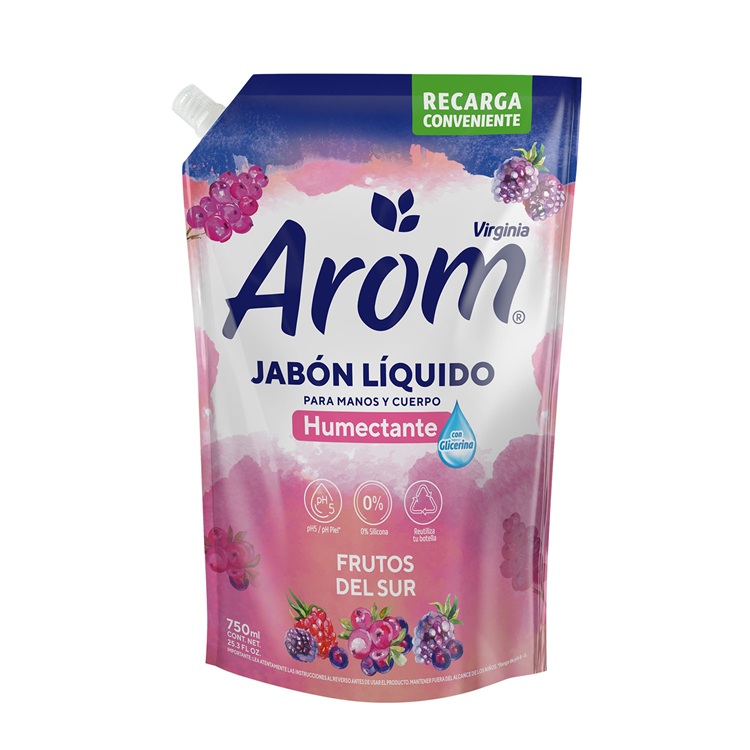 Jabón Líquido Frutos del Sur Doypack Arom ( 2 x 750 ML ) 1