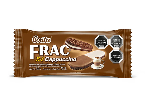 Galleta Frac Bi Cappuccino Costa ( 4 x 110 G )