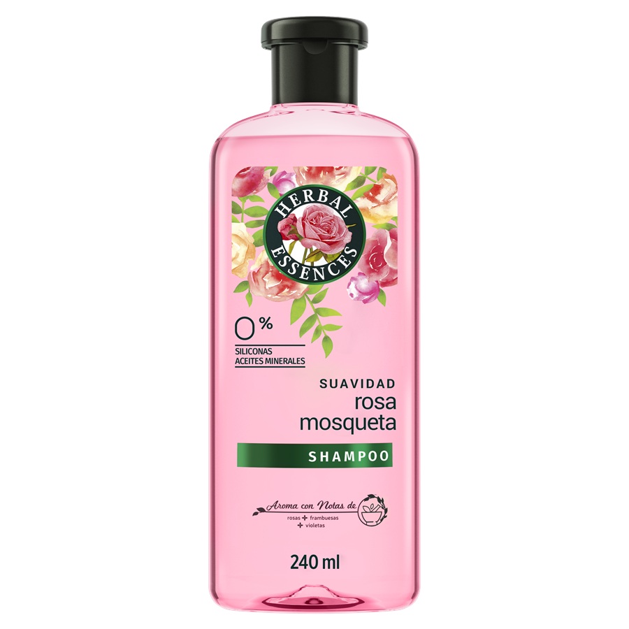 Shampoo Herbal Essences Rosa Mosqueta ( 2 x 240 ML ) 1