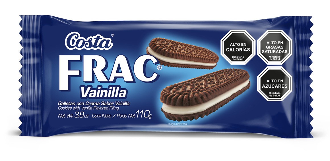 Galleta Frac Vainilla Costa ( 4 x 110 G ) 1
