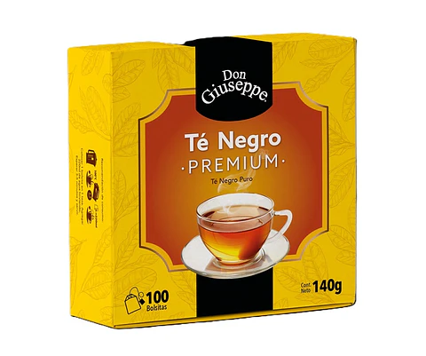 Té Negro Ceylán Don Giuseppe ( 5 x 100 UD )