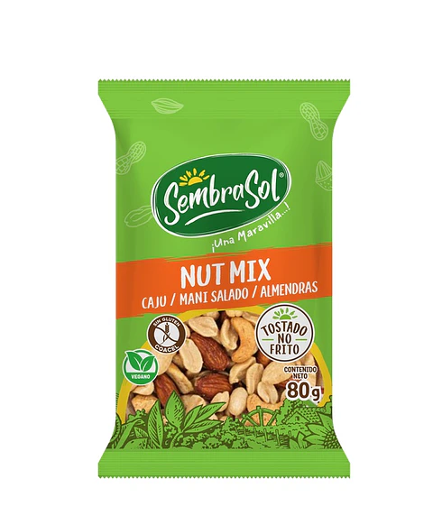 Nut Mix Sembrasol ( 3 x 80 G )