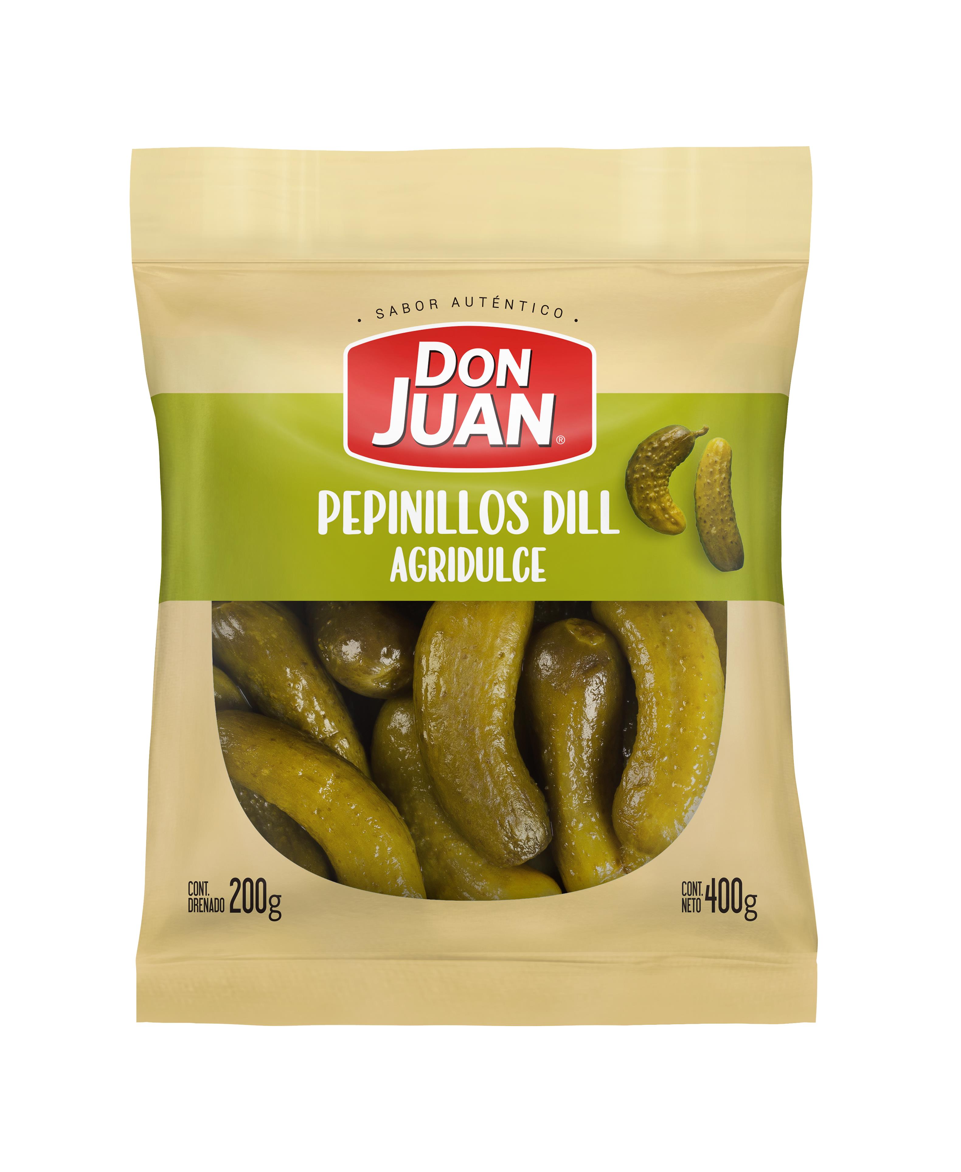 Pepinillos Dill Agridulces Don Juan ( 3 x 180 G ) 1
