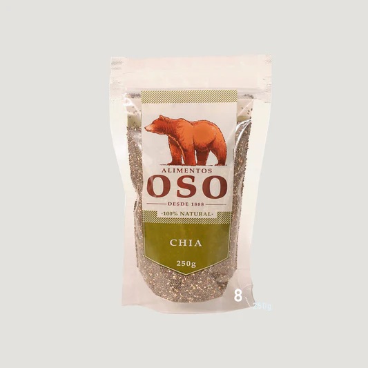 Chia Oso Doypack ( 3 x 250 G ) 1