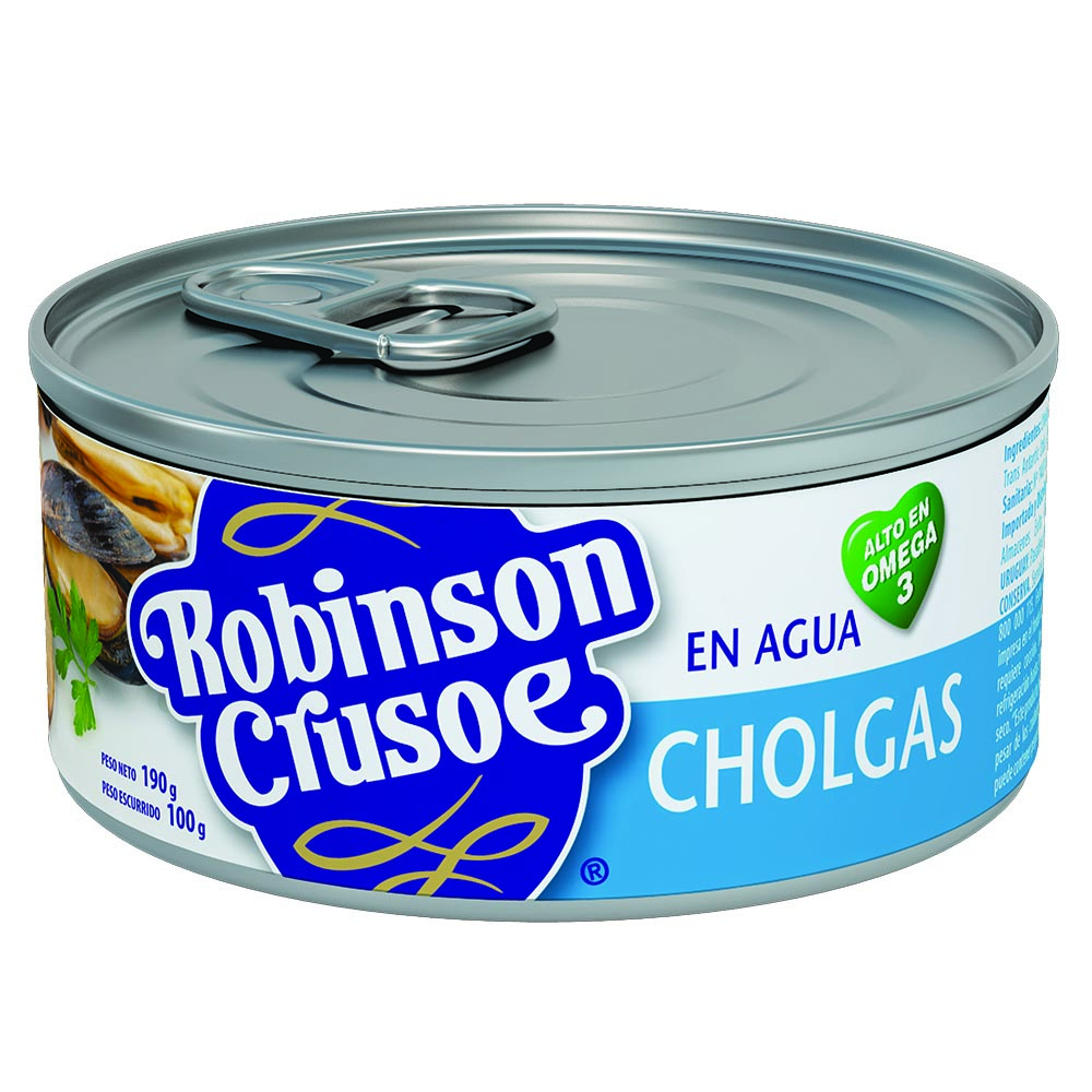 Cholgas Robinson Crusoe Agua ( 3 x 190 G ) 1