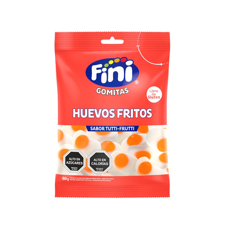 Gomitas Fini Huevos Fritos ( 12 x 80 G ) 1