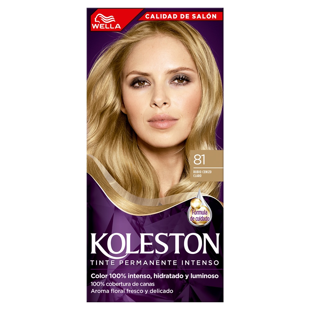 Tinte Koleston 81 Rubio Cenizo Claro ( 1 UD ) 1