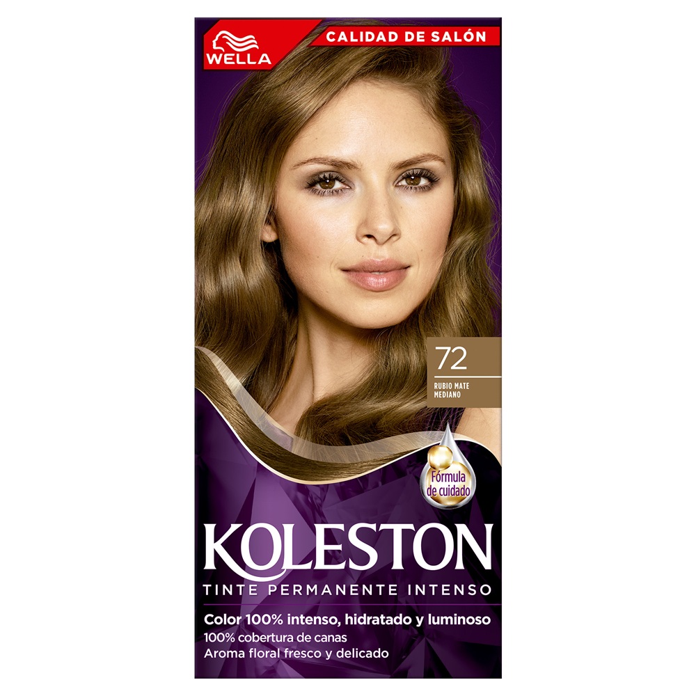 Tinte Koleston 72 Rubio Mate Mediano ( 1 UD ) 1