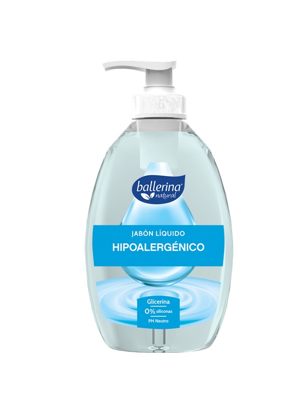 Jabón Ballerina Botella Hipoalergénico ( 3 x 350 ML ) 1