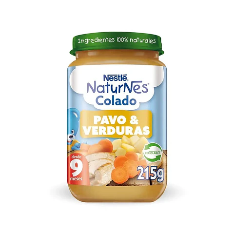 Colados Nestlé Pavo Verduras ( 6 x 215 G )