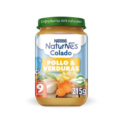 Colados Nestlé Pollo Verduras ( 6 x 215 G )