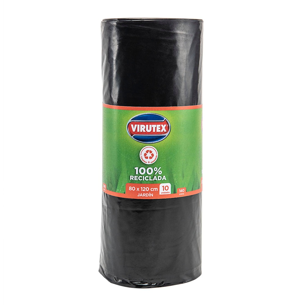 Bolsas de Basura Biorollo Virutex 80 x 120 CM ( 1 Rollo ) 1