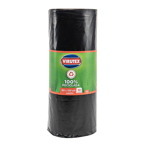Bolsas de Basura Biorollo Virutex 80 x 120 CM ( 1 Rollo )