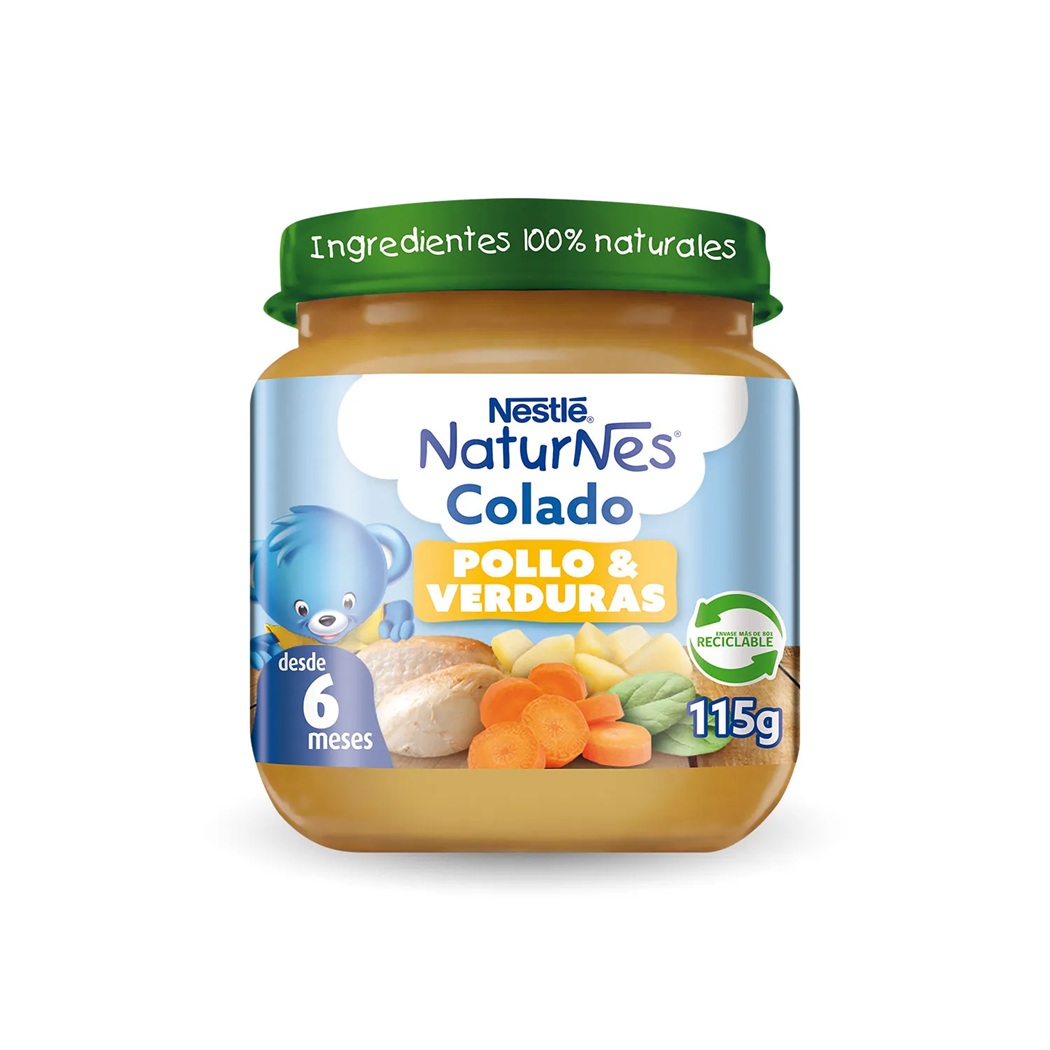 Colados Nestlé Pollo Verduras ( 6 x 115 G ) 1