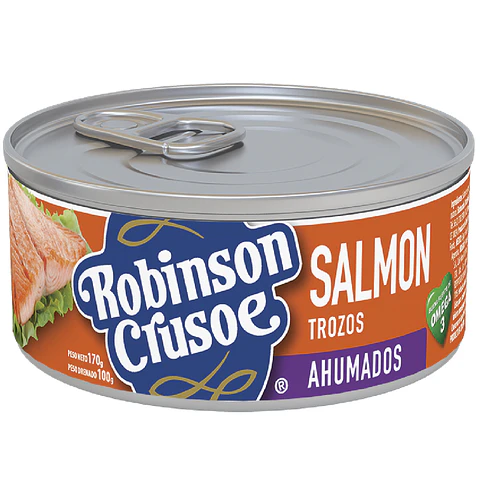 Salmón Ahumado Robinson Crusoe ( 3 x 170 G )