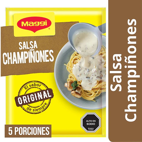 Salsa de Champiñones Maggi ( 25 UD )