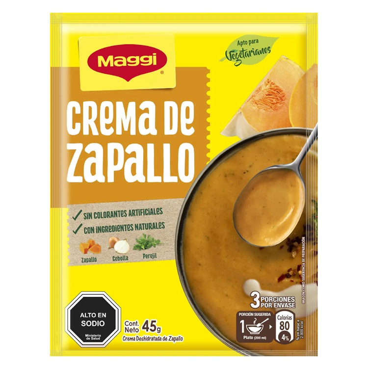 Crema Maggi Zapallo ( 20 UD ) 1