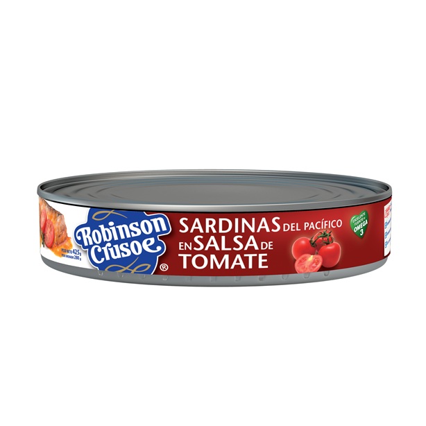 Sardinas Robinson Crusoe Tomate ( 3 x 425 G ) 1