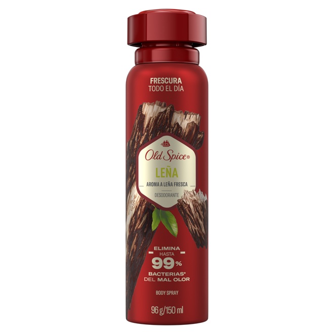 Desodorante en Aerosol Old Spice Leña ( 3 x 150 ML )