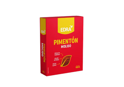 Pimentón Molido Edra ( 5 x 100 G )