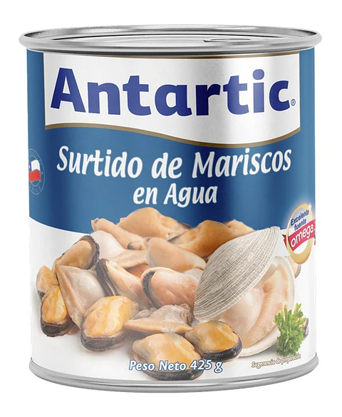 Surtido de Marisco Antartic Agua ( 3 x 425 G )