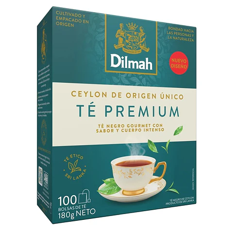 Té Dilmah Ceylon ( 4 x 100 UD )