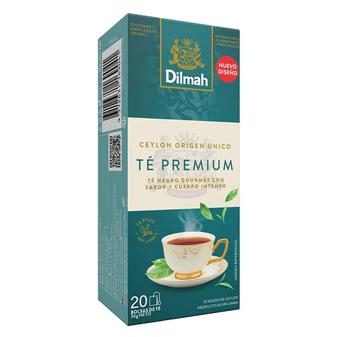 Té Dilmah Ceylon ( 4 x 20 Bolsitas )