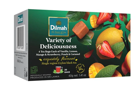 Té Dilmah Ceylon Frutal ( 3 x 20 Bolsitas )