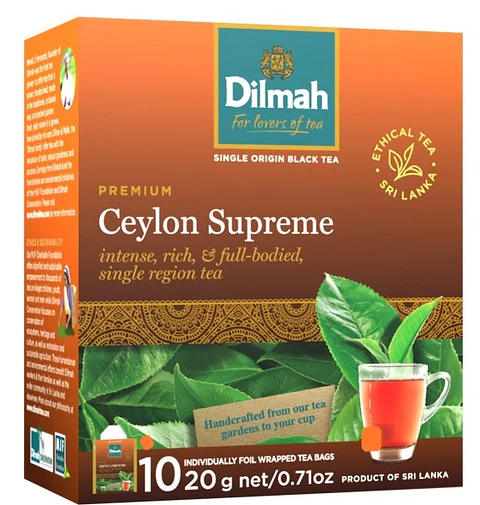 Té Dilmah Ceylon Supreme ( 4 x 10 Bolsitas )