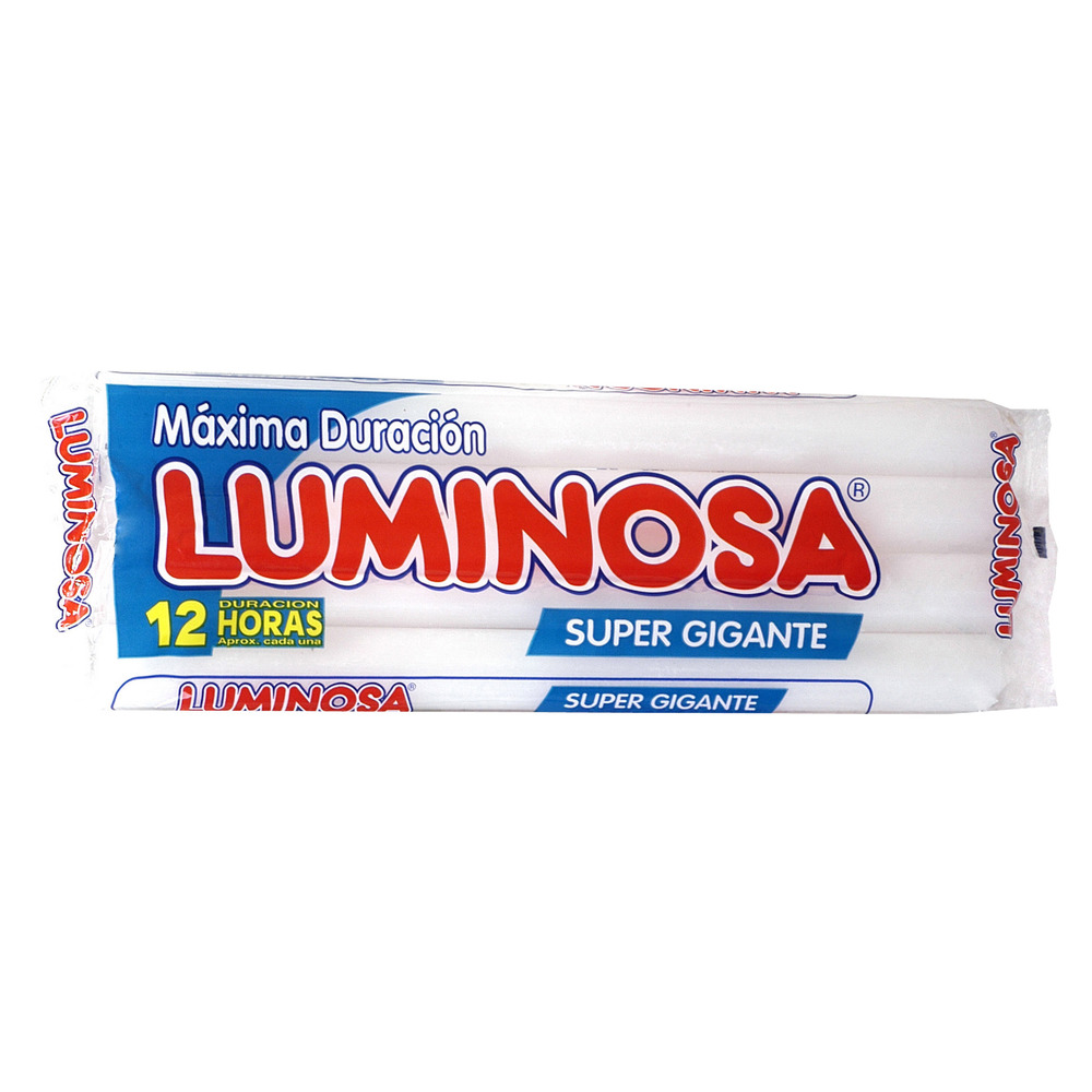 Velas Luminosa Super Gigante ( 5 x 4 UD ) 1