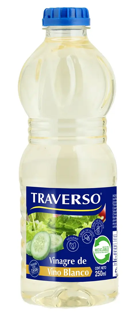 Vinagre Blanco Traverso ( 3 x 250 ML )