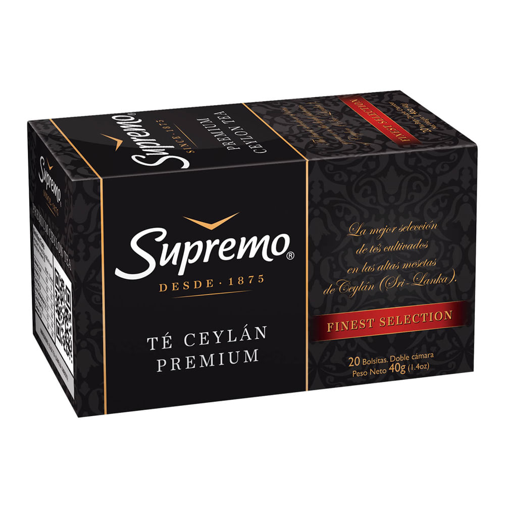 Té Supremo Premium ( 4 x 20 UD ) 1