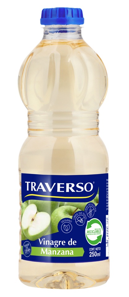 Vinagre de Manzana Traverso ( 3 x 250 ML ) 1