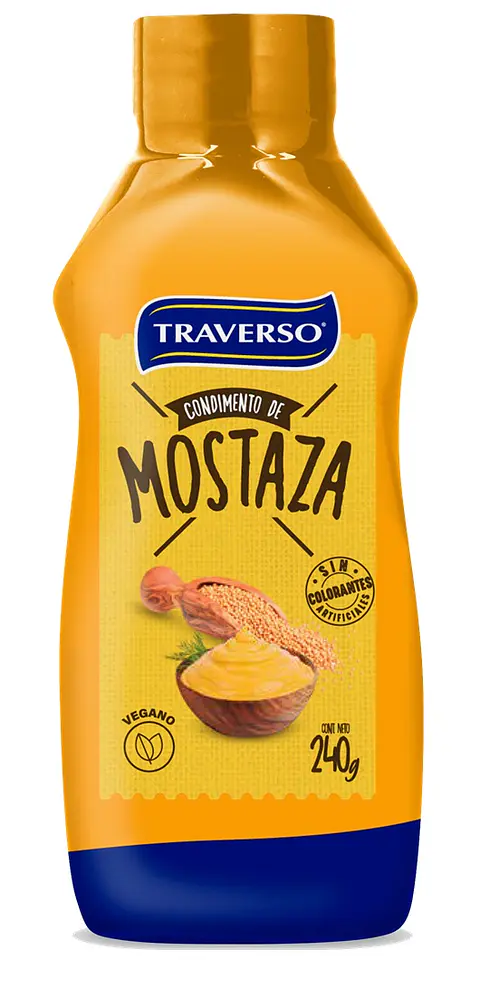 Mostaza Traverso ( 3 x 240 G )