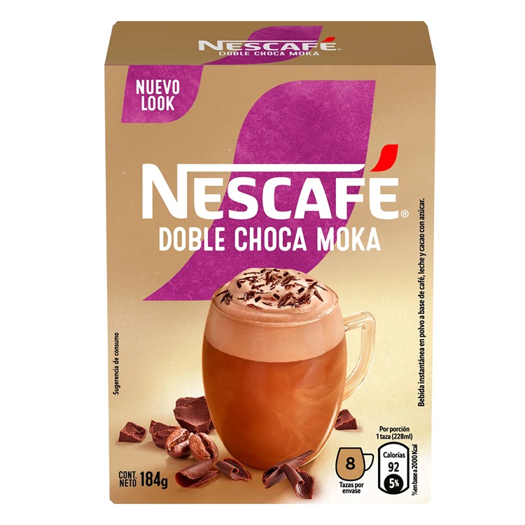 Nescafé Doble Choca Moka ( 8 Sobres ) 1