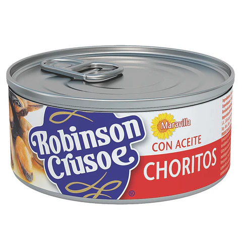 Choritos en Aceite Robinson Crusoe ( 3 x 190 G )